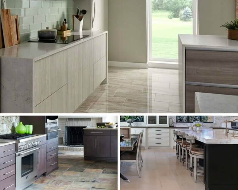 kitchen floor wood or tile